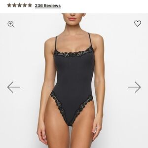 Skims Fits Everybody Lace Cami Bodysuit